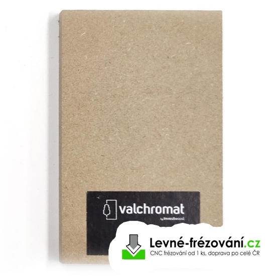 MDF khaki 19 mm probarvená Valchromat Khaki 3660 x 1220 mm-d