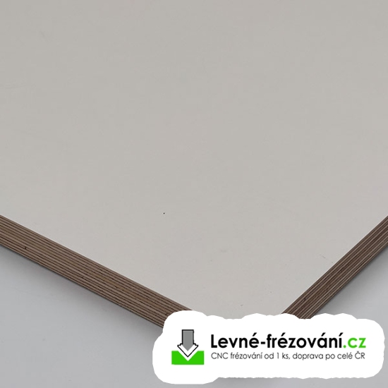 Foliovaná překližka bílá - 2500x1250 - 18 mm