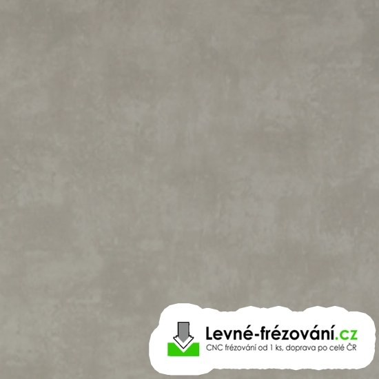 Kompaktní pracovní deska Fundermax Interior 0026 FH Prado Alu Grey, černé jádro