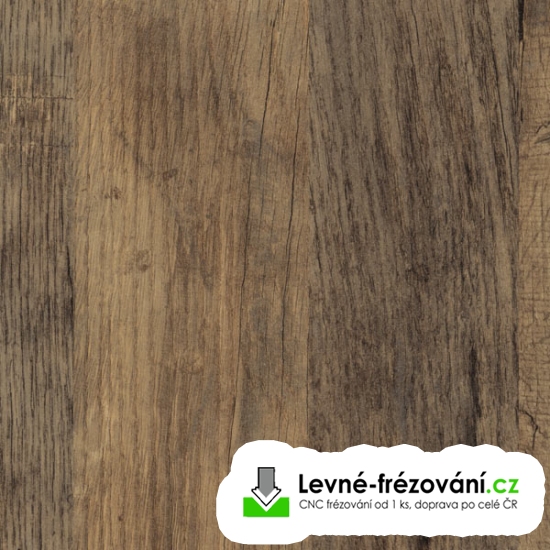 Kompaktní deska Egger ST10 Dub Santa Fe vintage, černé jádro