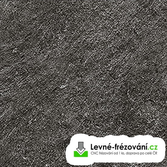 Kompaktní pracovní deska Fundermax Exterior 0898 NN/NW Porto Nero Slate, černé jádro