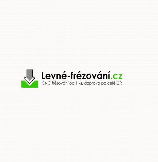 Kompaktní deska Bílá křídová  - černé jádro - interiér 8 mm