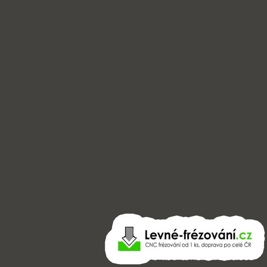 Kompaktní deska PRAKTIK MPB 0164 BS Anthracite, černé jádro