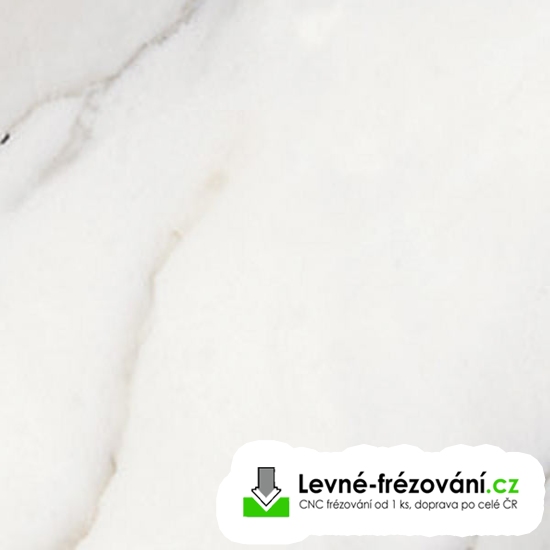 Kompaktní deska Slim Line Interior, K551 SU Calacatta Olympus, bílé jádro