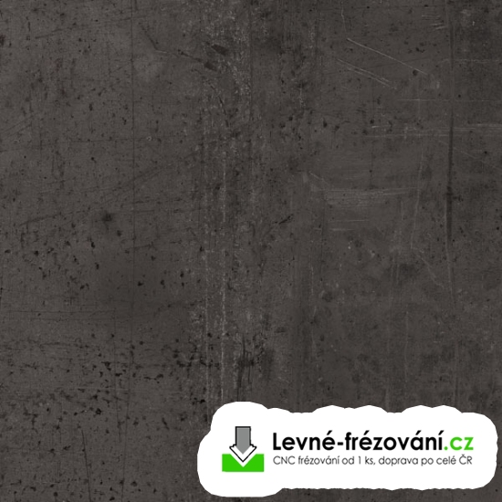 Kompaktní pracovní deska Fundermax Exterior 0428 NN/NW Cave, černé jádro