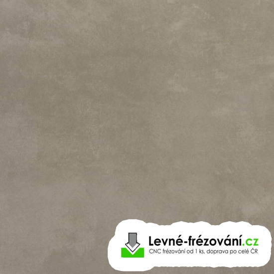 Kompaktní pracovní deska Fundermax Interior 0026 FH Prado Alu Grey, černé jádro