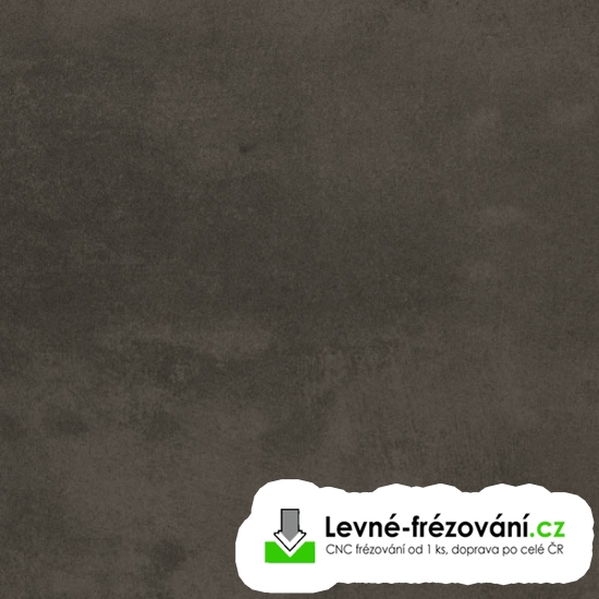 Kompaktní pracovní deska Fundermax Interior 0027 FH Prado Agate Grey, černé jádro