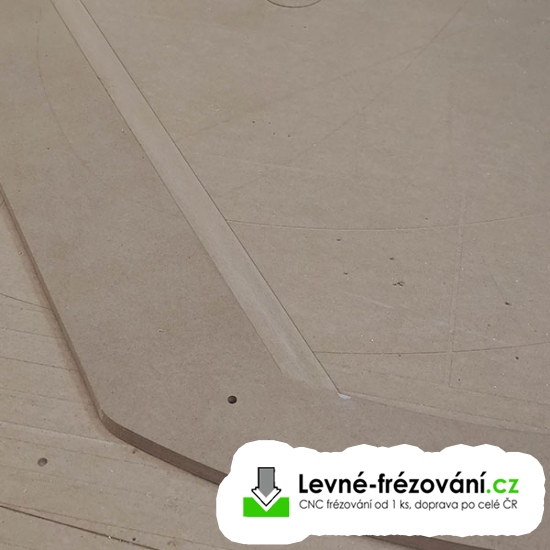 MDF 38 mm přírodní - 2800x2070 mm 1/2