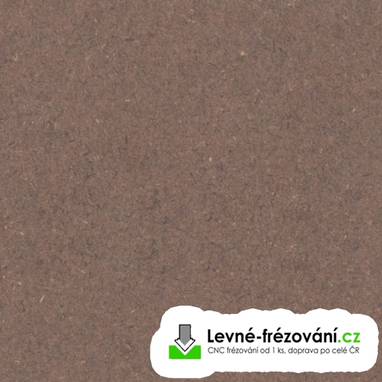 MDF hnědá 19 mm probarvená Valchromat Chocholate 3660 x 1220 mm