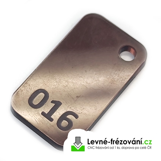 Plexisklo kouřové hnědé 016 - 2000 x 1000 - 3 mm - 740x420 mm
